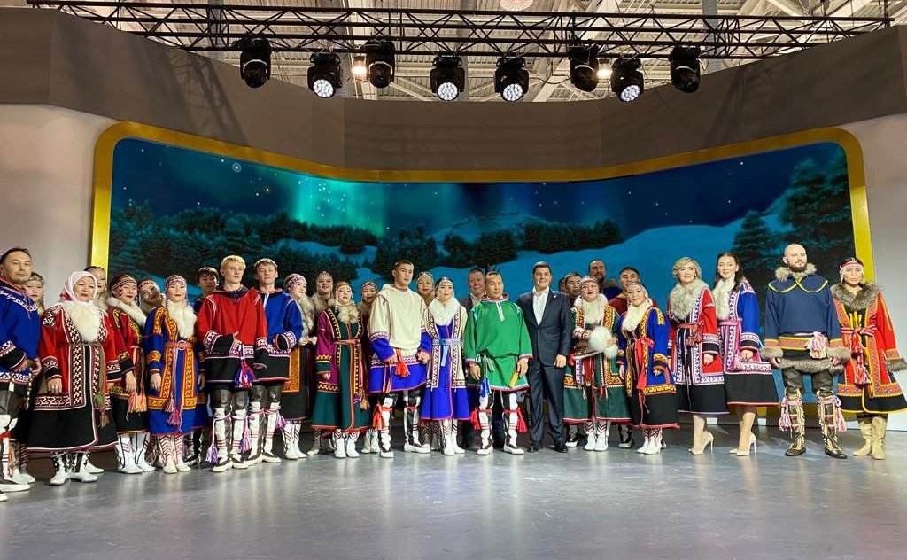 Григорий Ледков принял участие в открытии экспозиции Ямало-Ненецкого автономного округа в рамках проведения Международной выставки-форума «Россия» на ВДНХ
