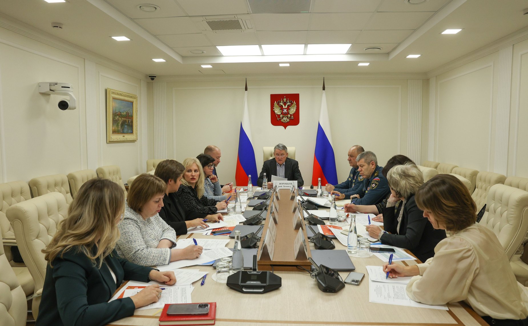 Рабочее совещание по вопросам организации проведения каникулярной профориентационной школы «За безопасность!» в рамках Десятого форума регионов России и Беларуси