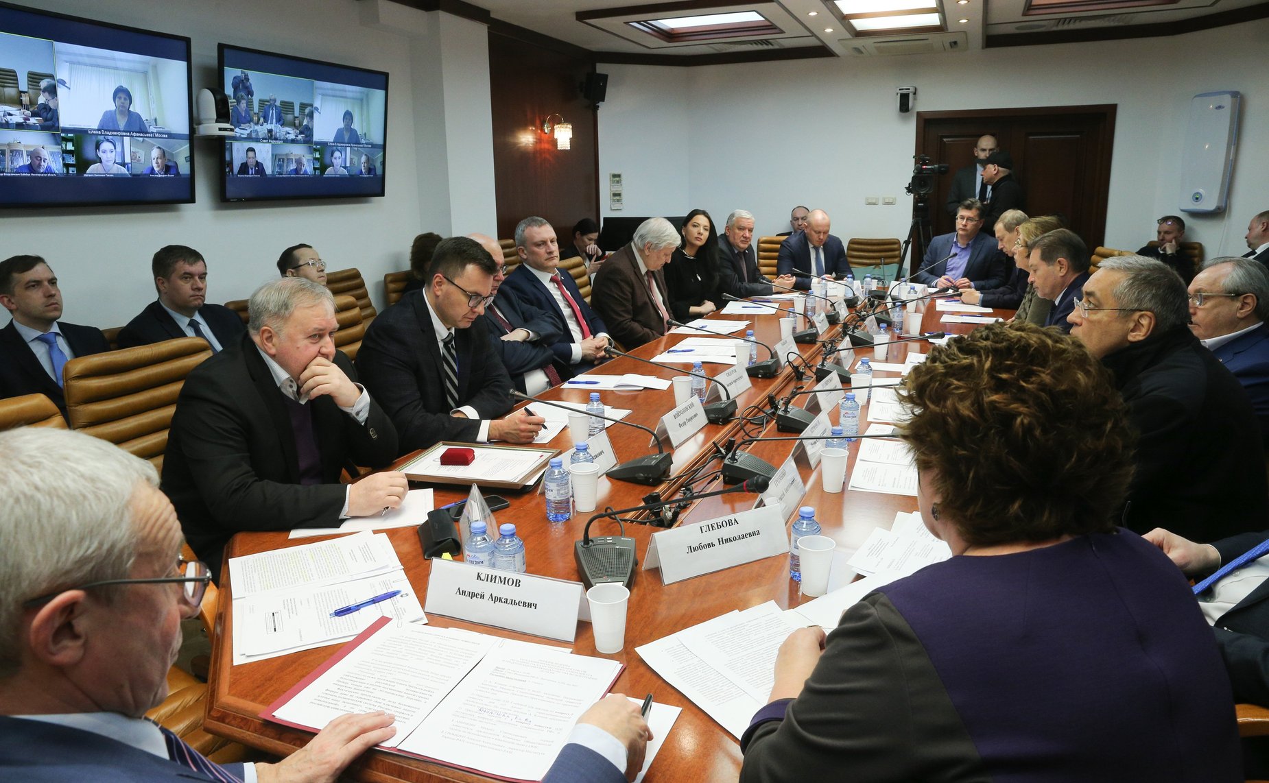 Заседание Временной комиссии СФ по защите государственного суверенитета и предотвращению вмешательства во внутренние дела РФ