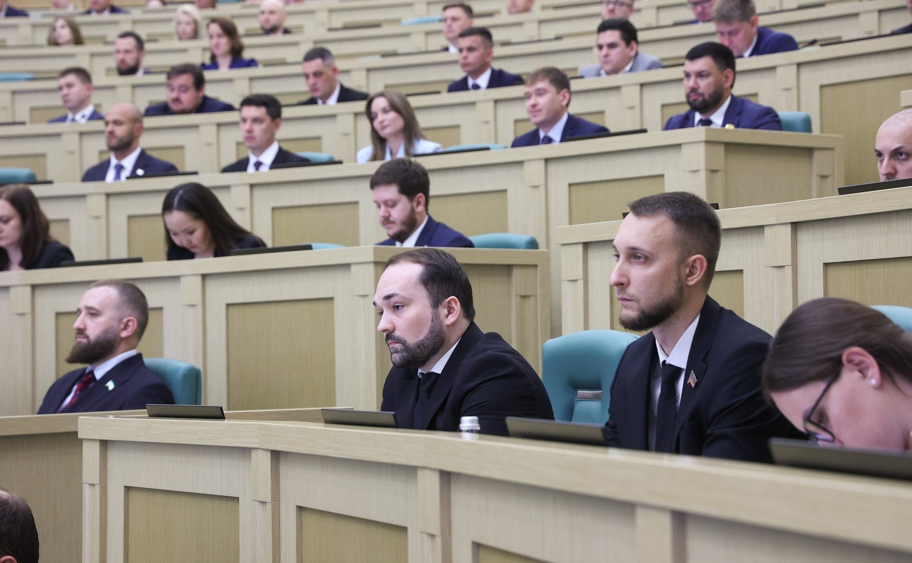 Заседание Палаты молодых законодателей при Совете Федерации
