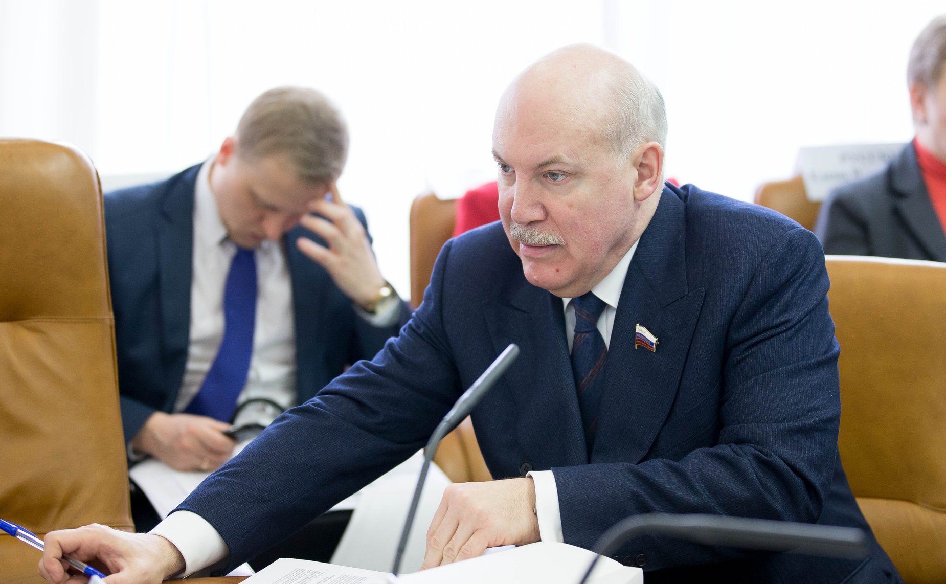 Д. Мезенцев Расширенное заседание Комитета Совета Федерации по федеративному устройству, региональной политике, местному самоуправлению и делам Севера