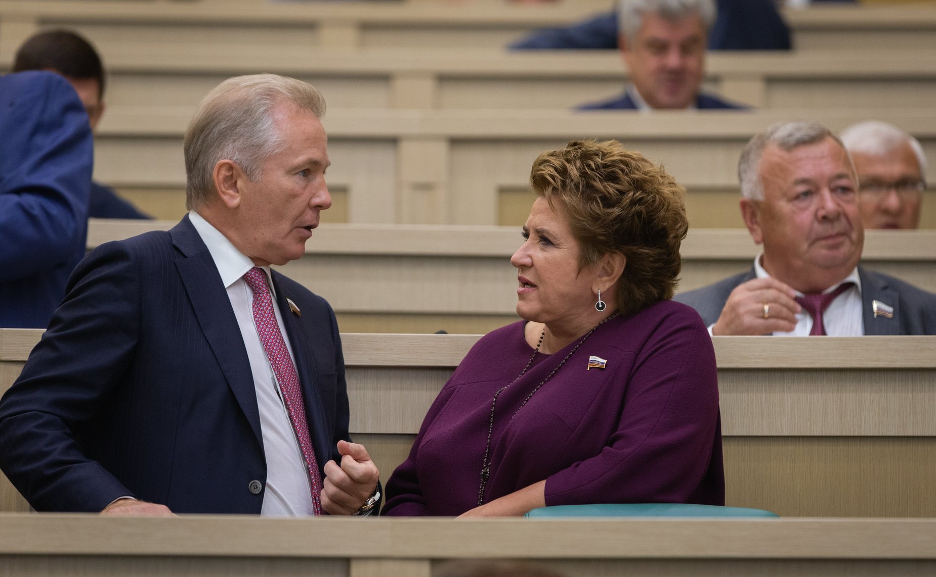 Валерий Пономарев и Любовь Глебова