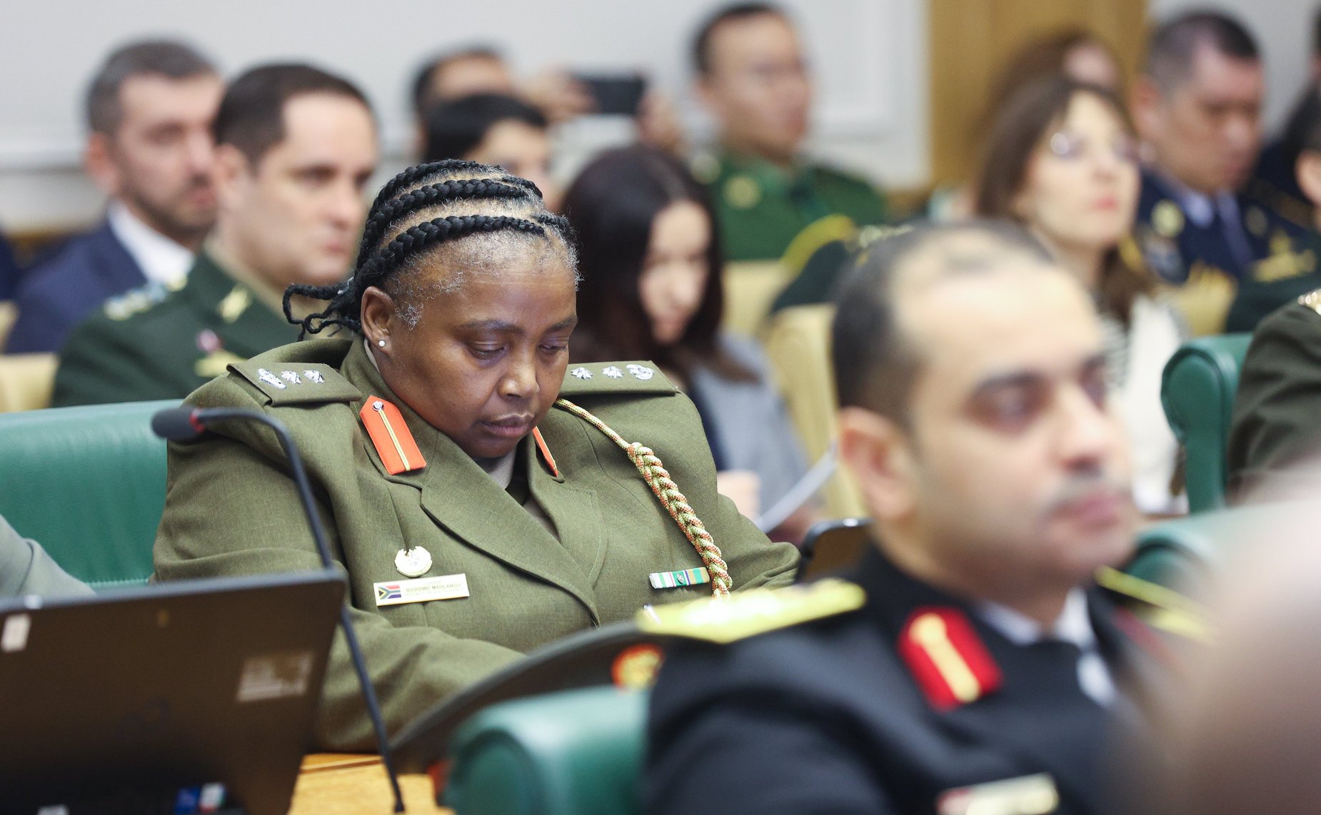Брифинг для военных атташе иностранных государств, аккредитованных в Российской Федерации