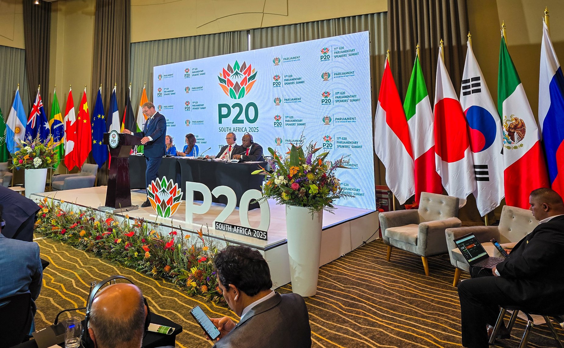 Константин Косачев принял участие в 11-м Саммите председателей парламентов государств «Группы двадцати» (P20)