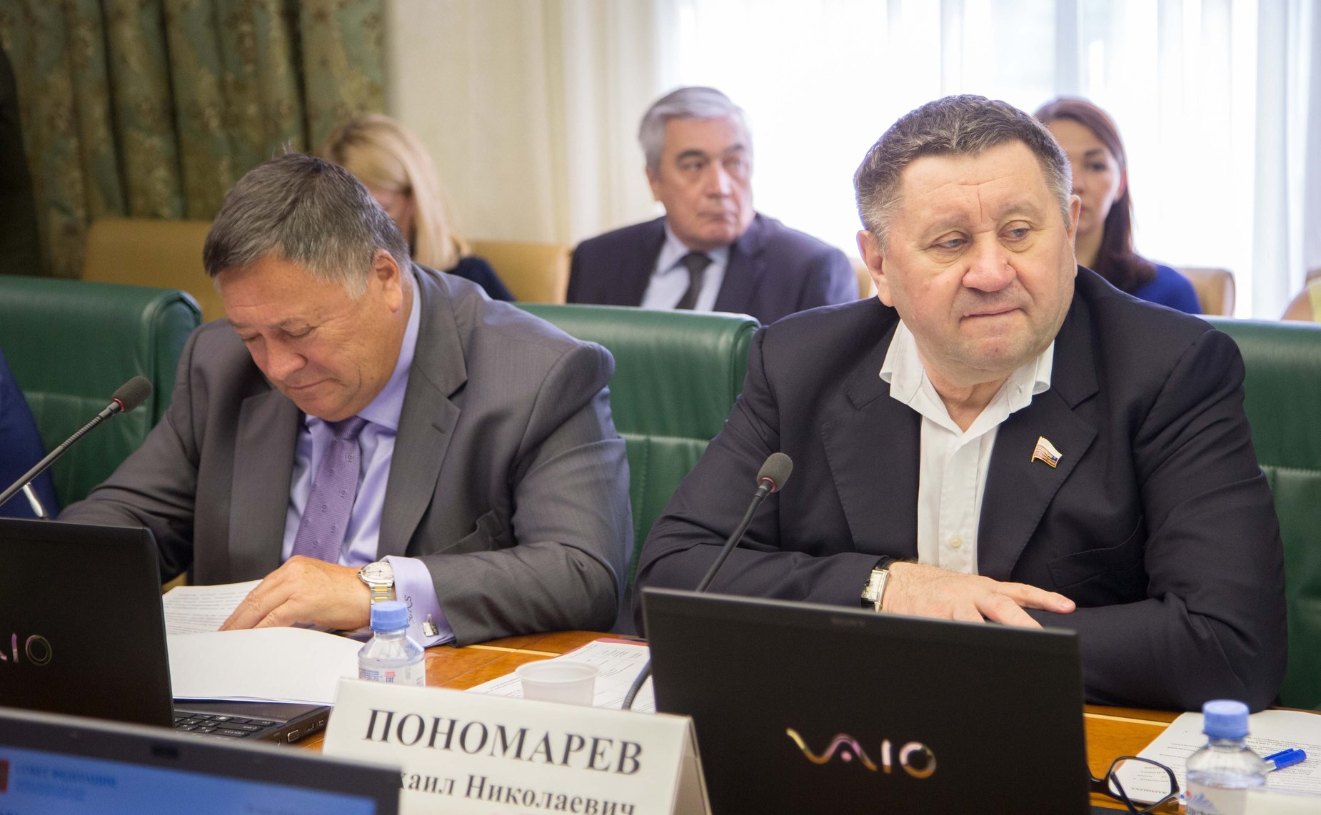 С. Калашников и М. Пономарев