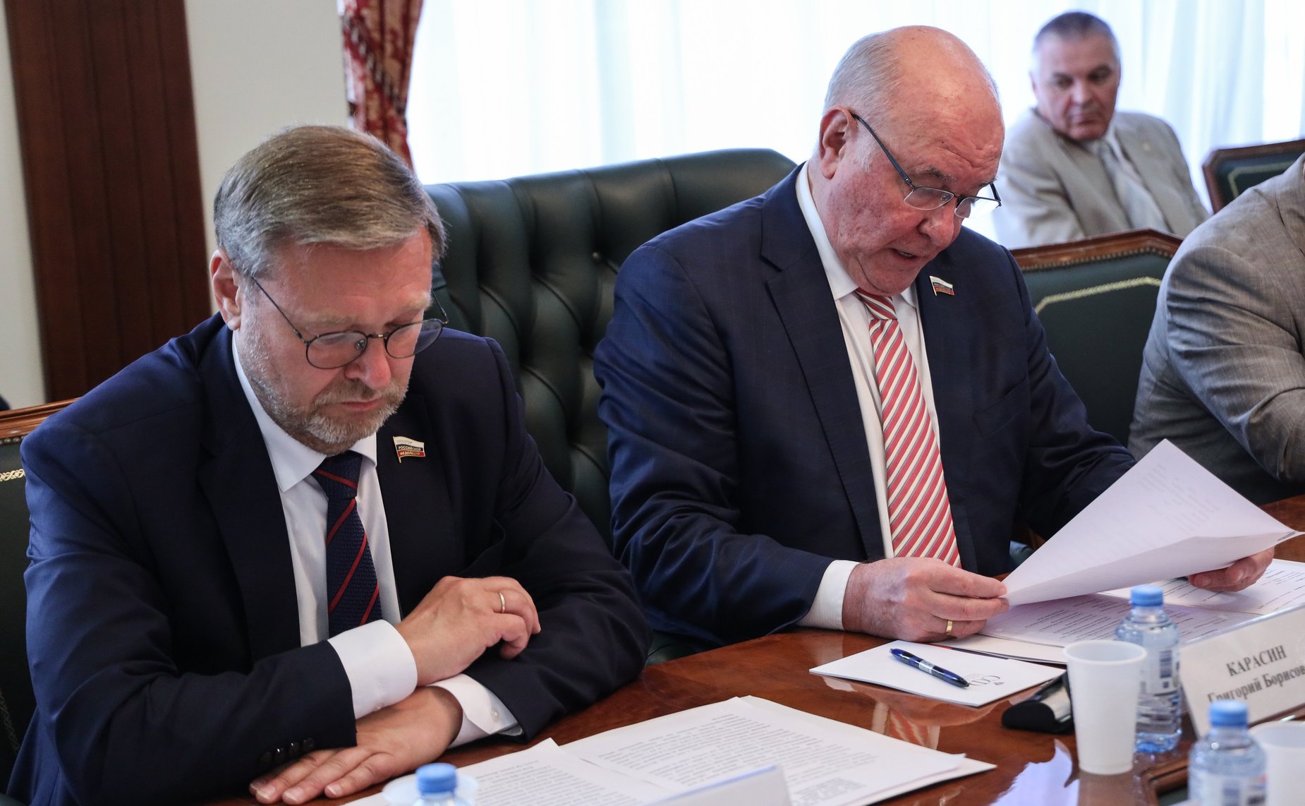 Круглый стол Комитета СФ по международным делам «Формирование нового контура равной и неделимой безопасности в Евразии. Роль Российской Федерации как гаранта миропорядка»