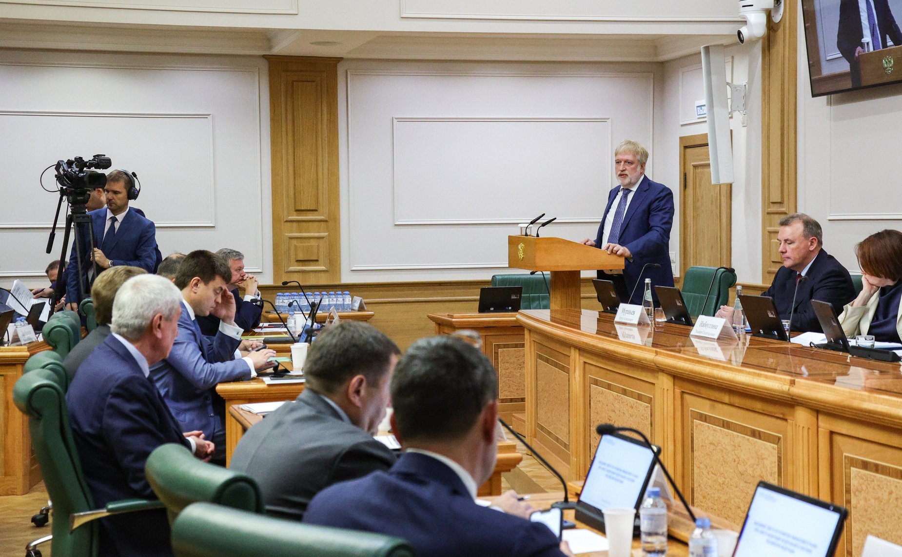 Заседание Совета по развитию финансового рынка при Совете Федерации