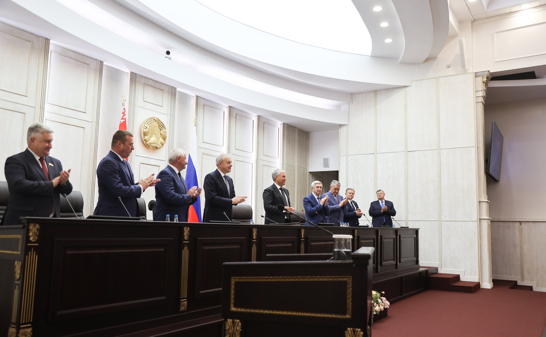 Делегация Совета Федерации во главе с заместителем Председателя СФ Юрием Воробьевым приняла участие в 68-й сессии Парламентского Собрания Союза Беларуси и России