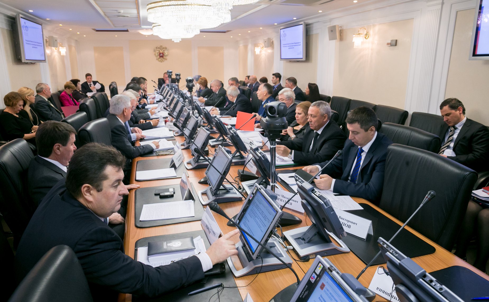 Заседание Комитета Совета Федерации по Регламенту и организации парламентской деятельности