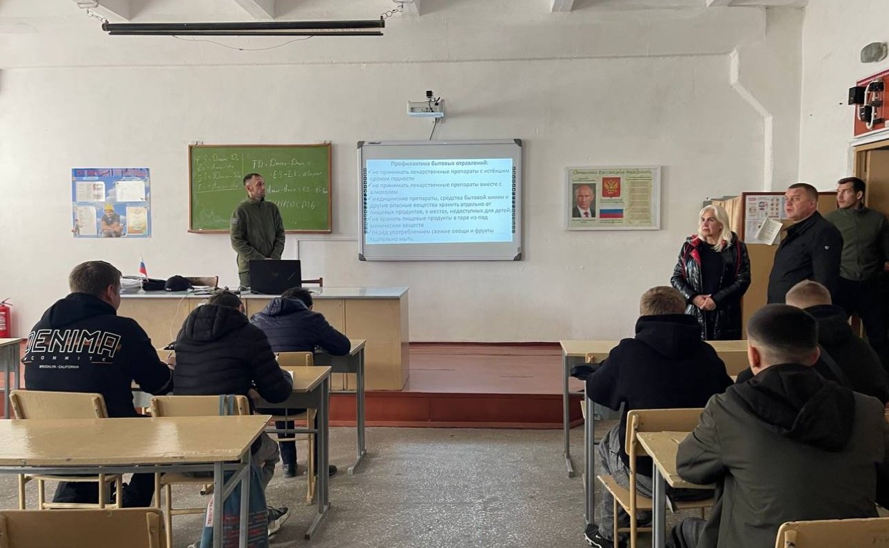 Игорь Кастюкевич посетил Генический техникум сферы обслуживания