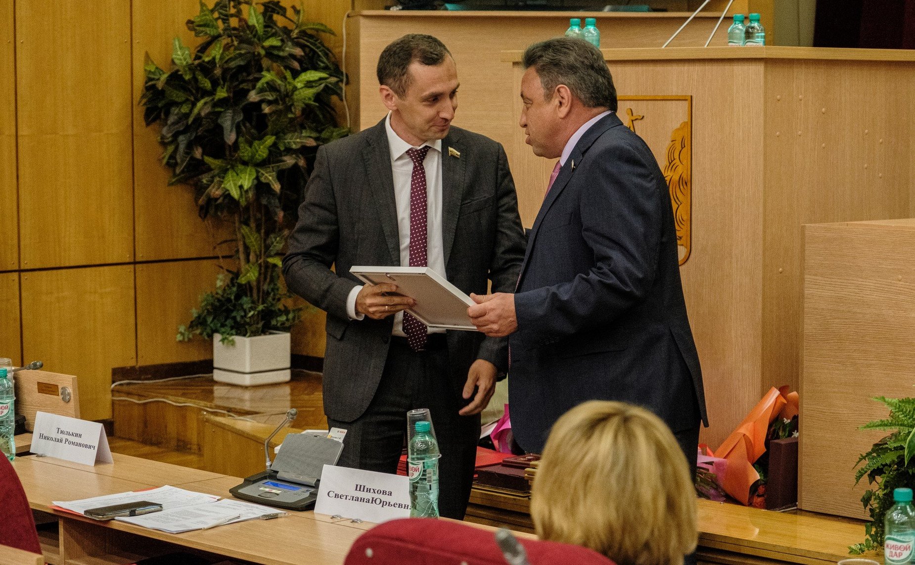 Вячеслав Тимченко вручил награды Совета Федерации