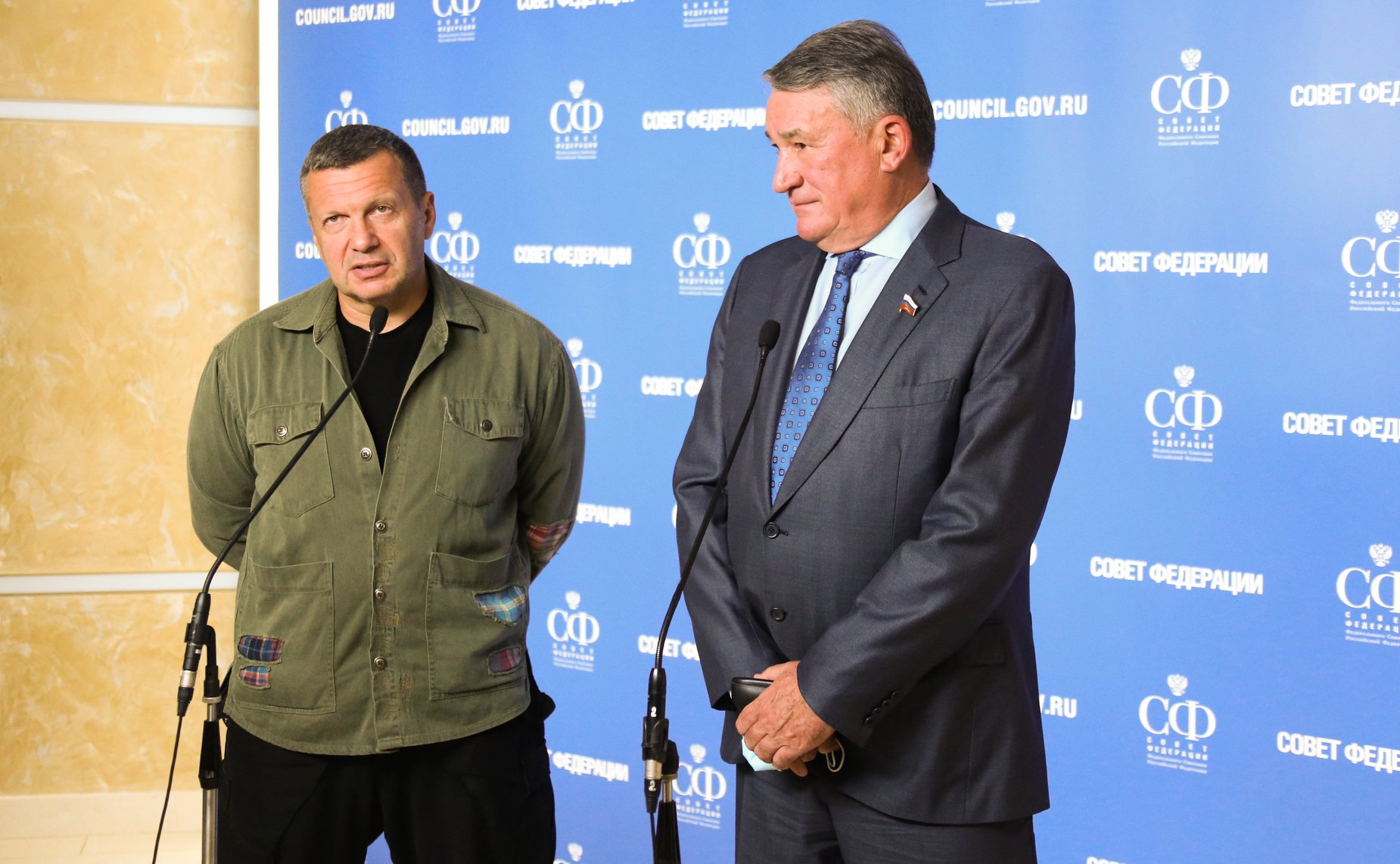 Юрий Воробьев и Владимир Соловьев