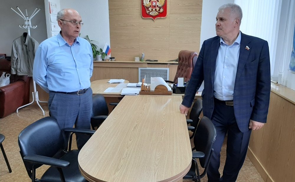 Сергей Мартынов встретился с председателем колхоза «Первое мая» в Марий Эл