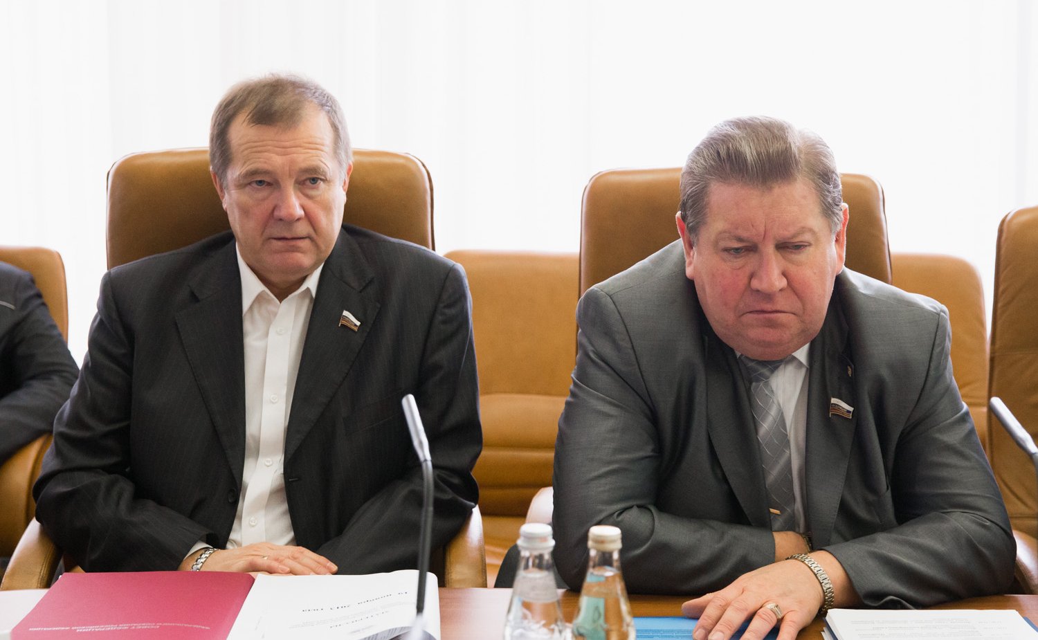 С. Катанандов и Н. Максюта на расширенном заседании Комитета СФ по федеративному устройству, региональной политике, местному самоуправлению и делам Севера 5