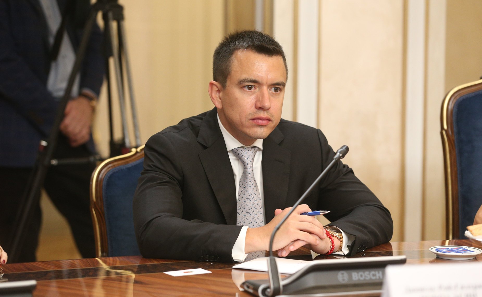 Константин Косачев провел встречу с первым заместителем Председателя Национальной ассамблеи Республики Эквадор Марселой Присцилой Ольгин Наранхо