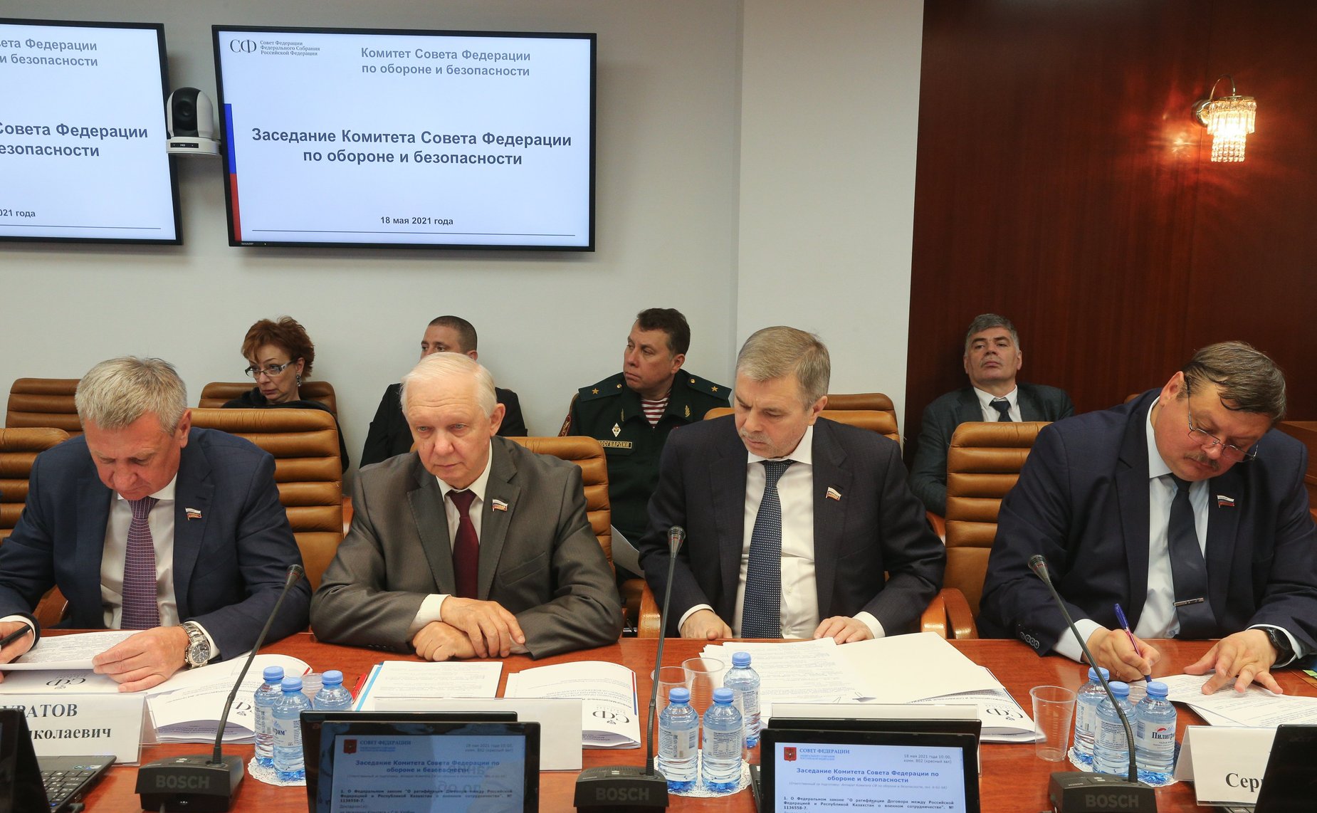 Совместное заседание Комитета СФ по обороне и безопасности и Комитета СФ по науке, образованию и культуре