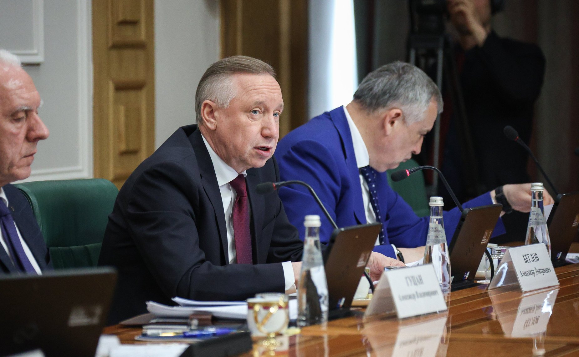 Заседание Организационного комитета по подготовке и проведению празднования 80-летия полного освобождения Ленинграда от фашистской блокады