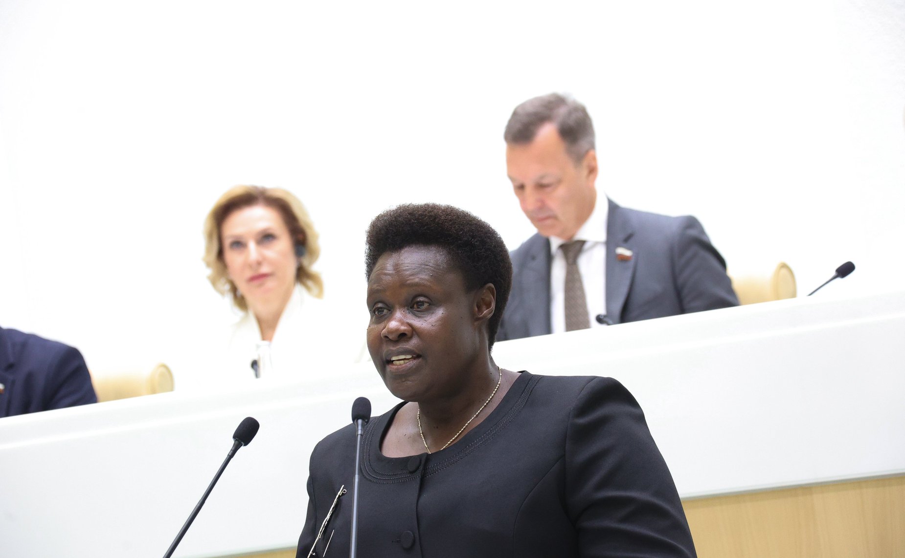 Вице-президент Республики Уганда Джессика Алупо