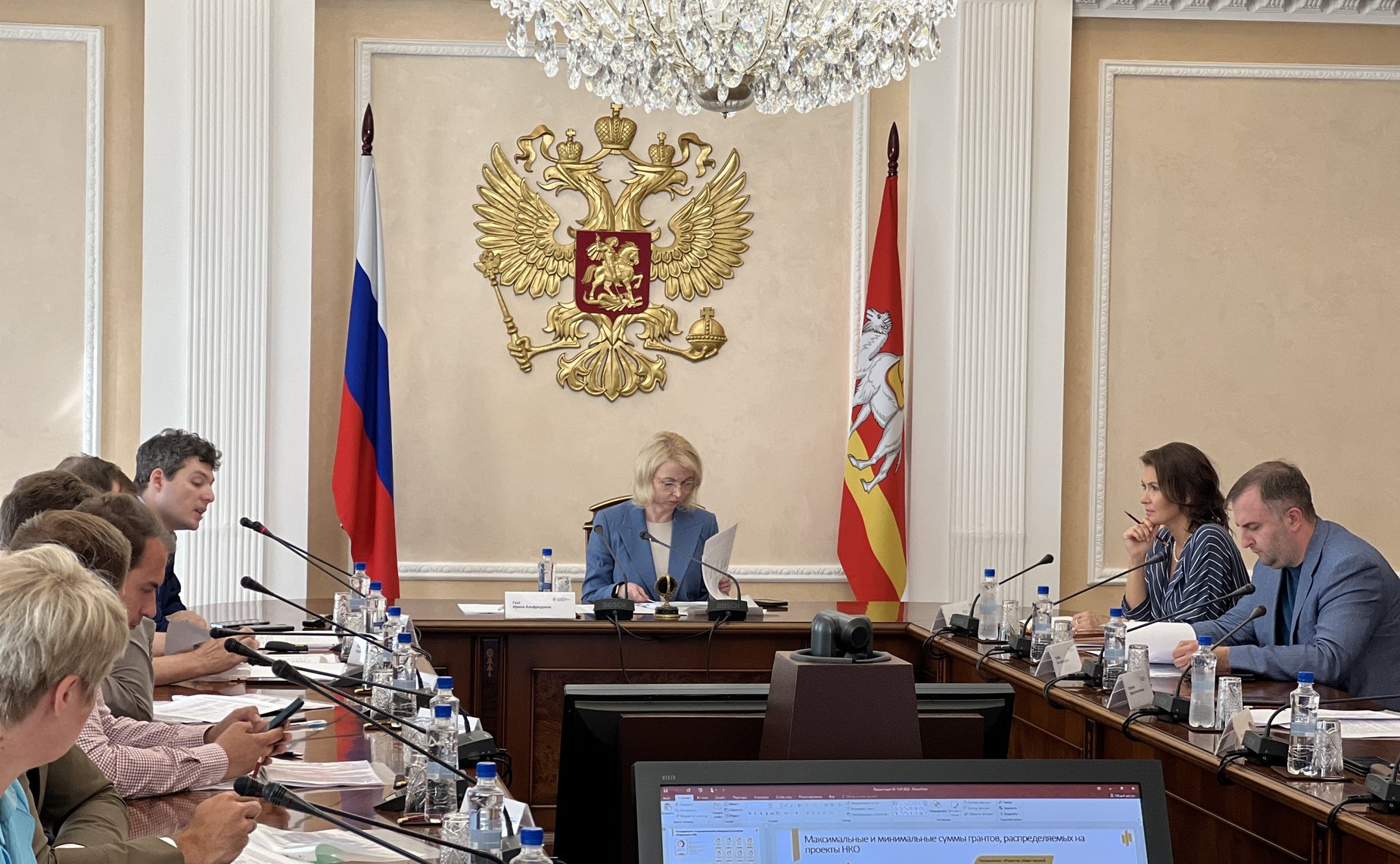 Маргарита Павлова в ходе поездки в регион приняла участие в заседании Координационного комитета по проведению конкурсов на предоставление грантов губернатора Челябинской области на развитие гражданского общества