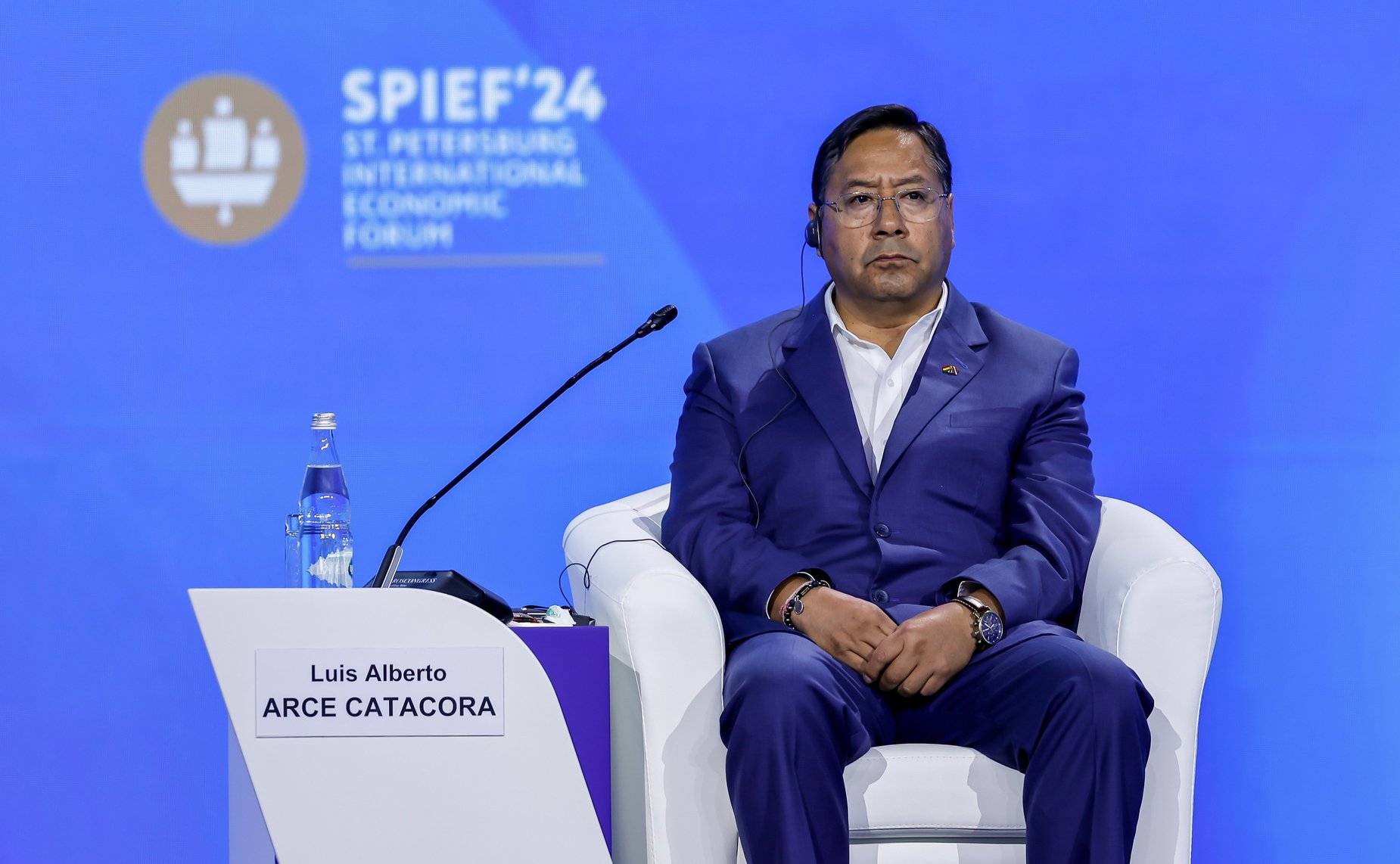 Пленарное заседание XXVII Петербургского международного экономического форума (ПМЭФ’24) (Фото Фонд Росконгресс)