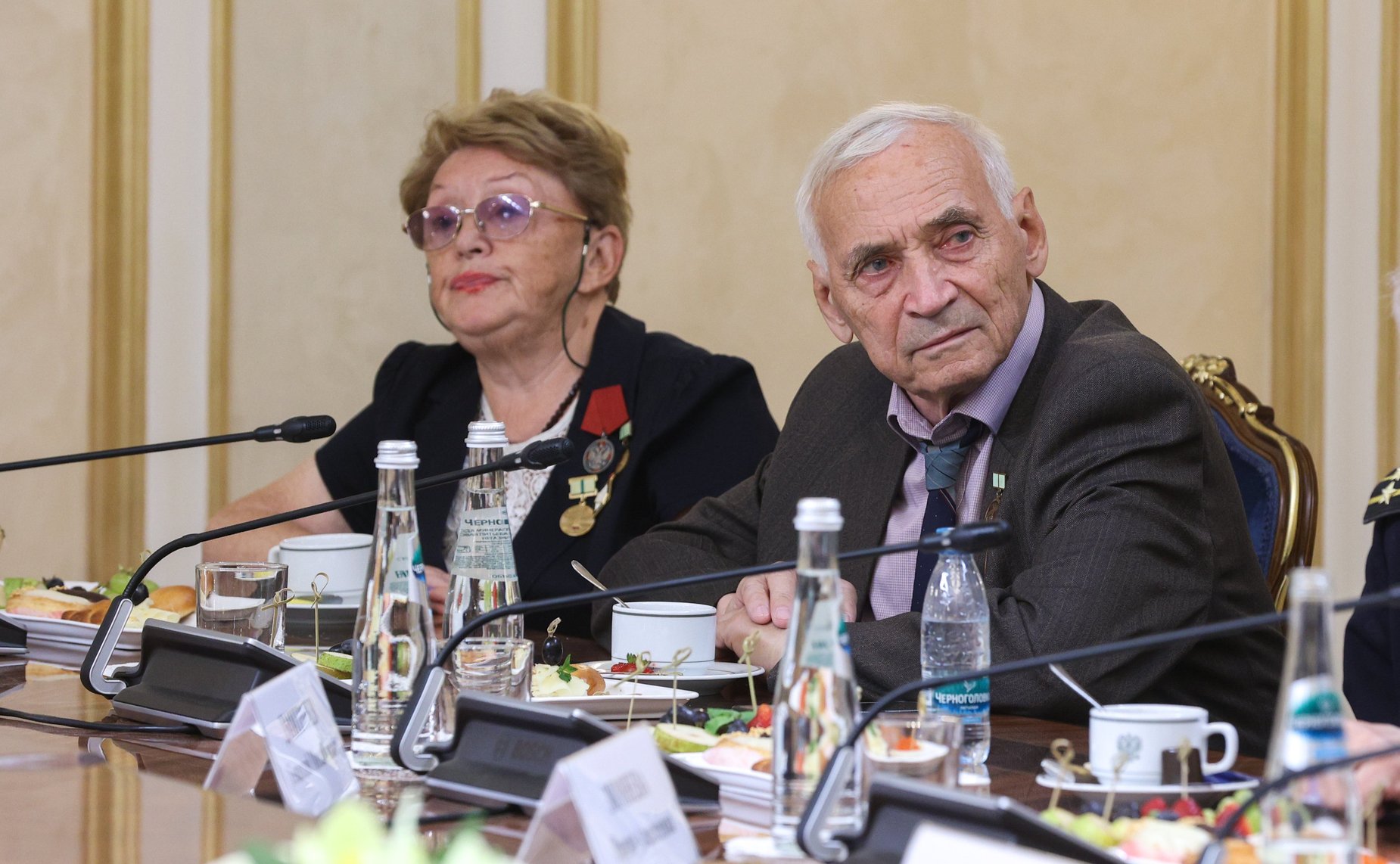 Встреча Председателя Совета Федерации Валентины Матвиенко с делегацией общества «Жители блокадного Ленинграда» Санкт-Петербурга