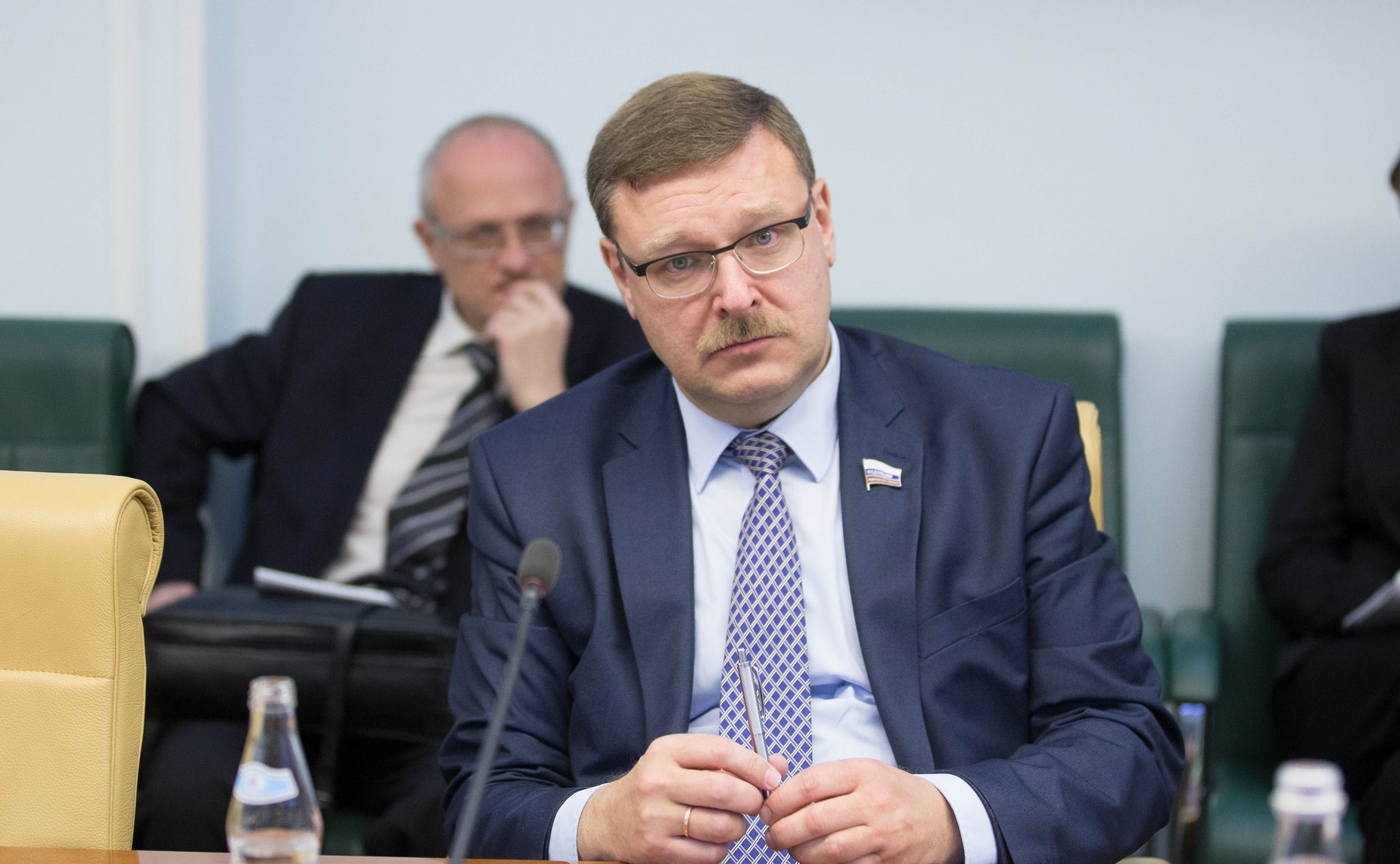 Косачев «Круглый стол» на тему: «Вопросы противодействия антироссийским историческим концепциям в ряде стран Евразии»