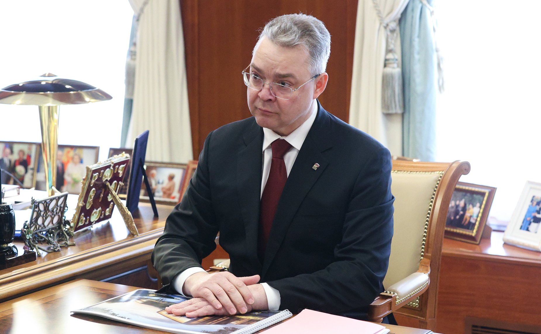 Встреча Председателя Совета Федерации Валентины Матвиенко с губернатором Ставропольского края Владимиром Владимировым