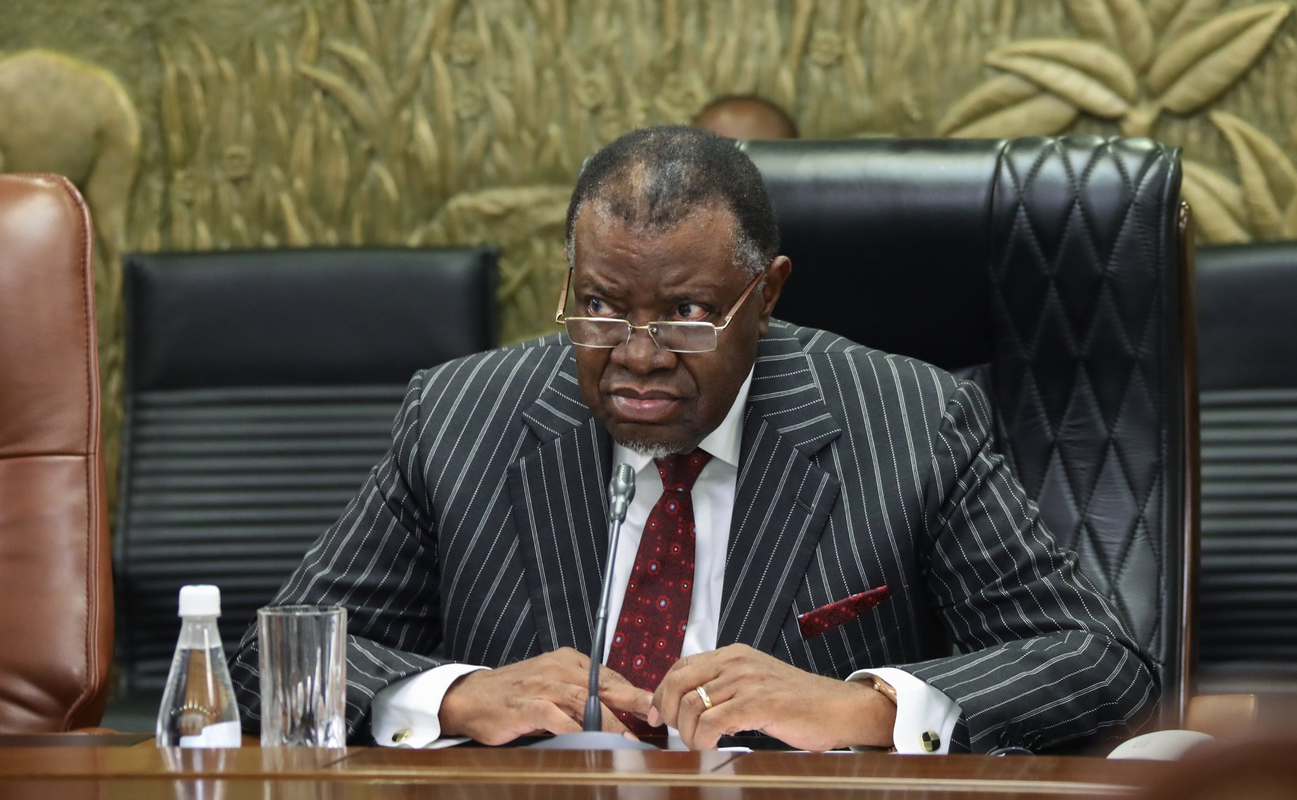 Президент Намибии Хаге Готтфрид Гейнгоб