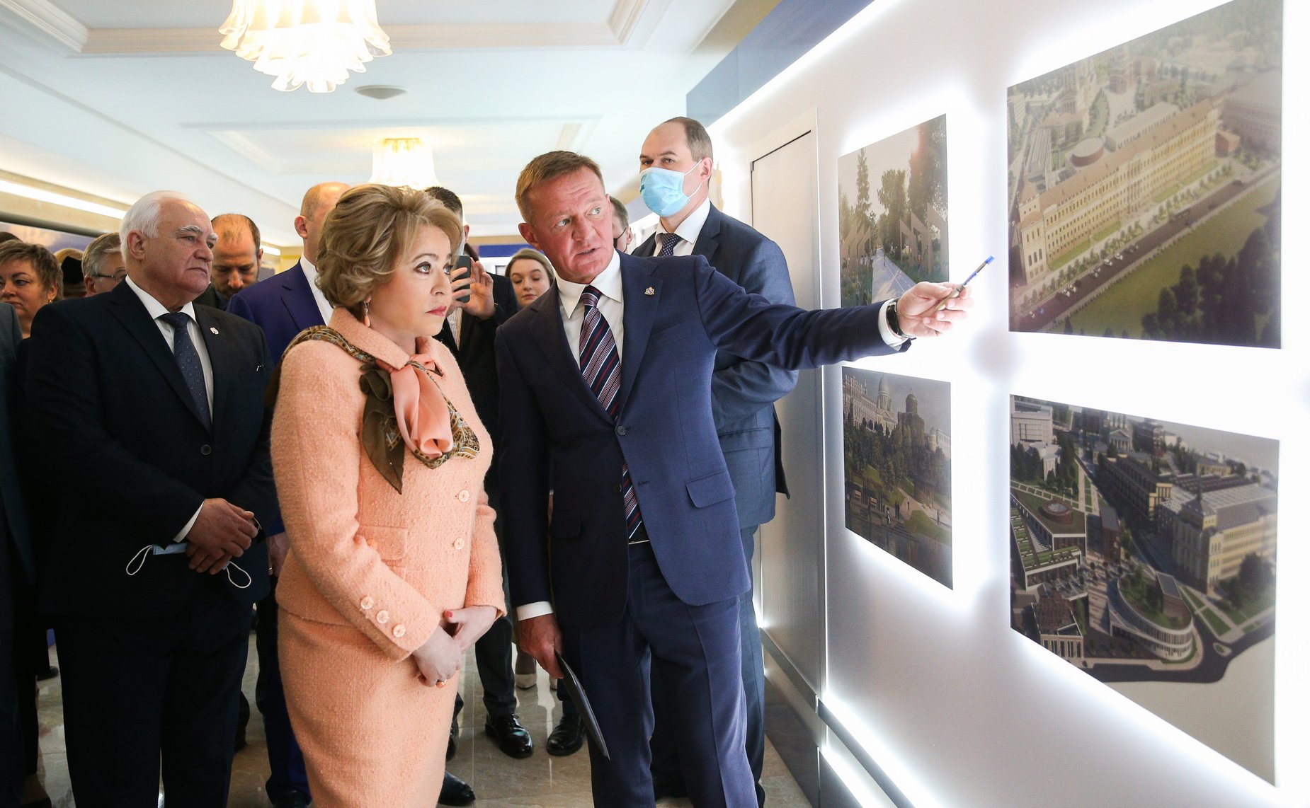 Открытие выставки Курской области в Совете Федерации