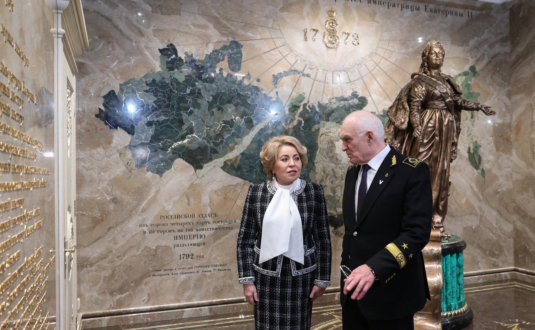 Председатель Совета Федерации Валентина Матвиенко приняла участие в заседании Учёного Совета Санкт-Петербургского горного университета императрицы Екатерины II