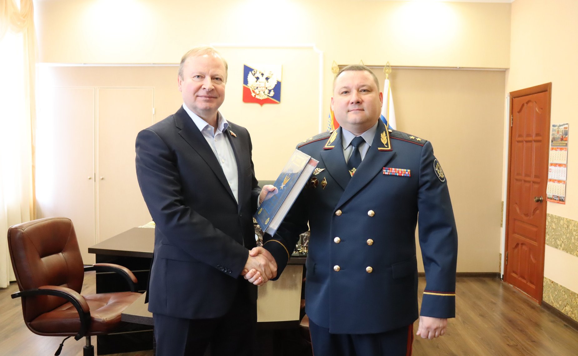 Виктор Шептий обсудил вопросы развития производственного сектора в исправительных учреждениях