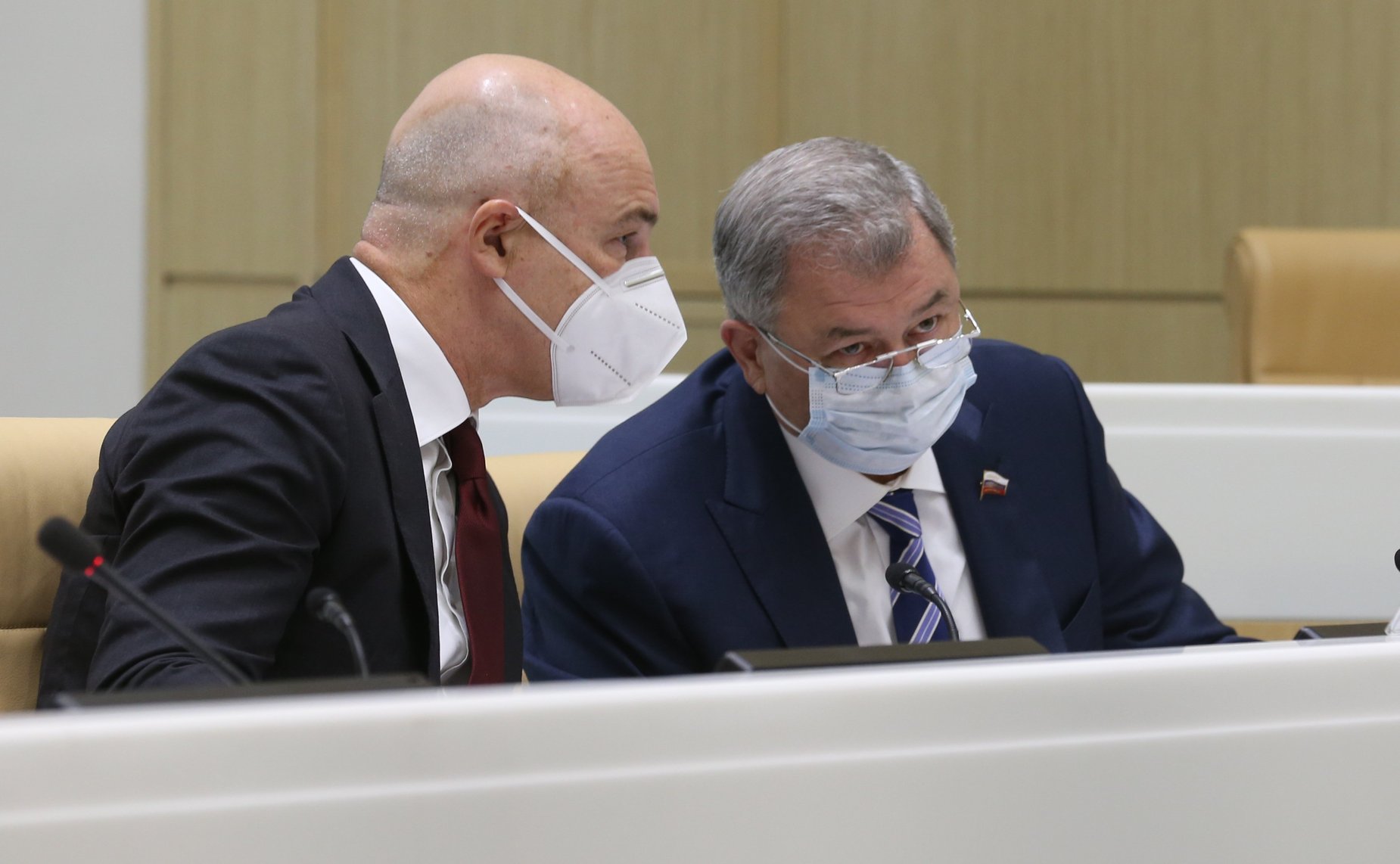 Антон Силуанов и Анатолий Артамонов