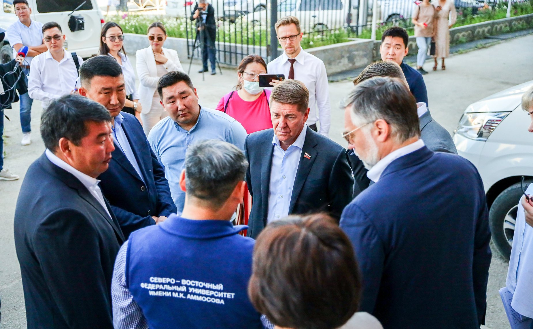 Сенаторы РФ в рамках выездного совещания Комитета СФ по федеративному устройству, региональной политике, местному самоуправлению и делам Севера посетили университеты и социальные объекты