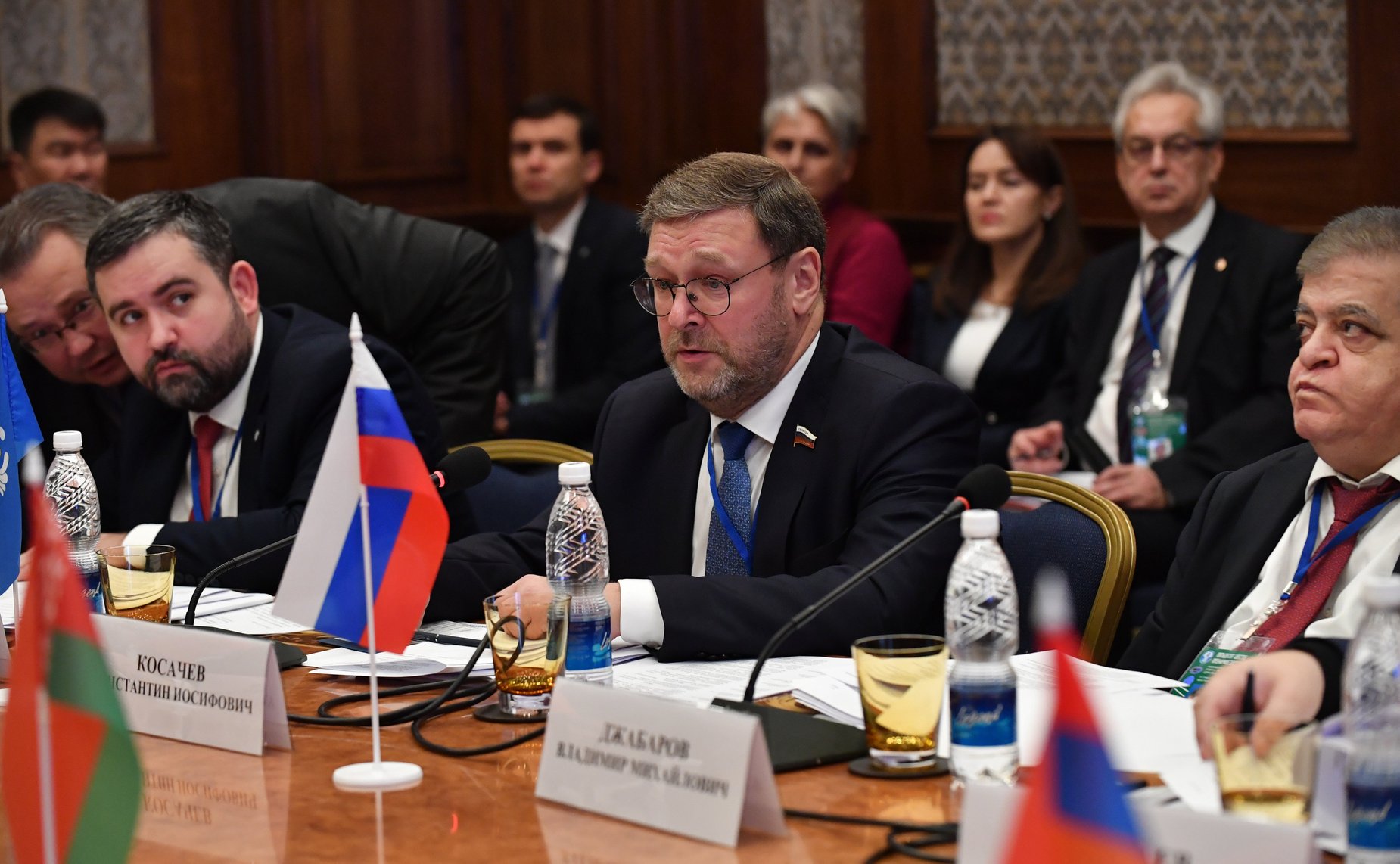 Заместитель Председателя Совета Федерации Константин Косачев выступил на заседании Комиссии МПА СНГ по политическим вопросам и международному сотрудничеству
