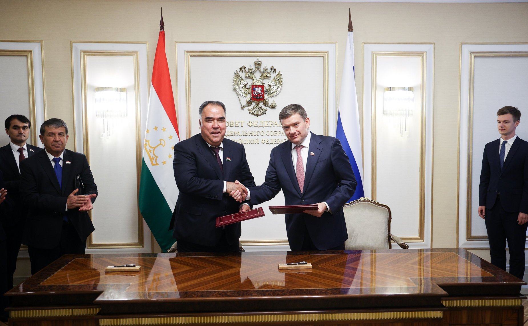 14-е заседание Комиссии по сотрудничеству Совета Федерации Федерального Собрания Российской Федерации и Маджлиси милли Маджлиси Оли Республики Таджикистан