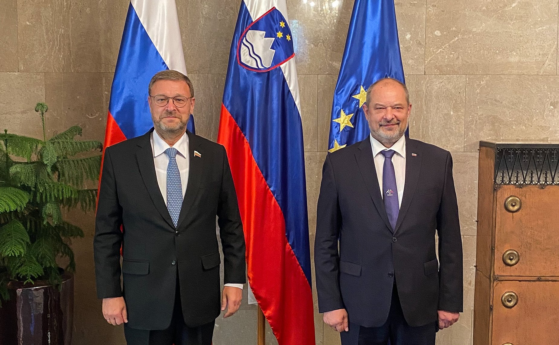 Рабочий визит заместителя Председателя Совета Федерации Константина Косачева в Республику Словения