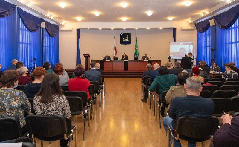 Олег Алексеев в ходе работы в регионе принял участие в заседании актива Марксовского муниципального района