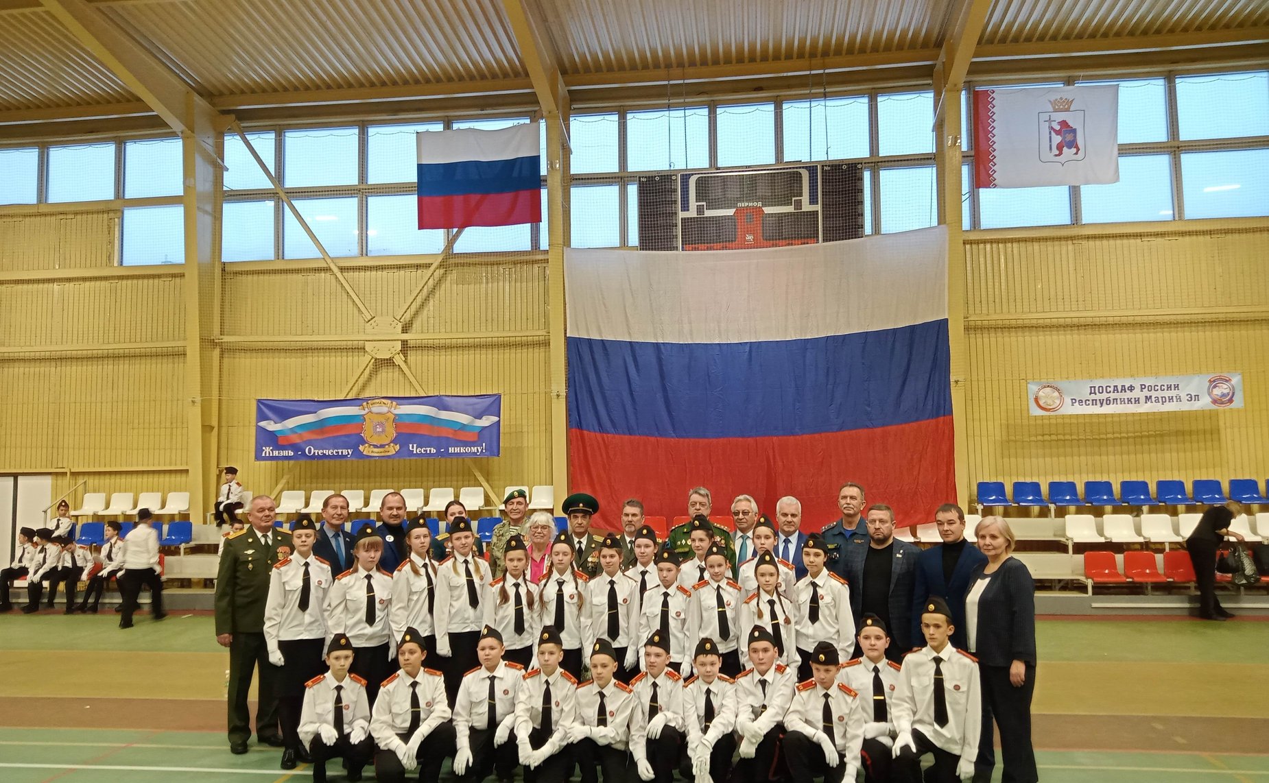 Сергей Мартынов поздравил учащихся Марий Эл с принятием в кадеты