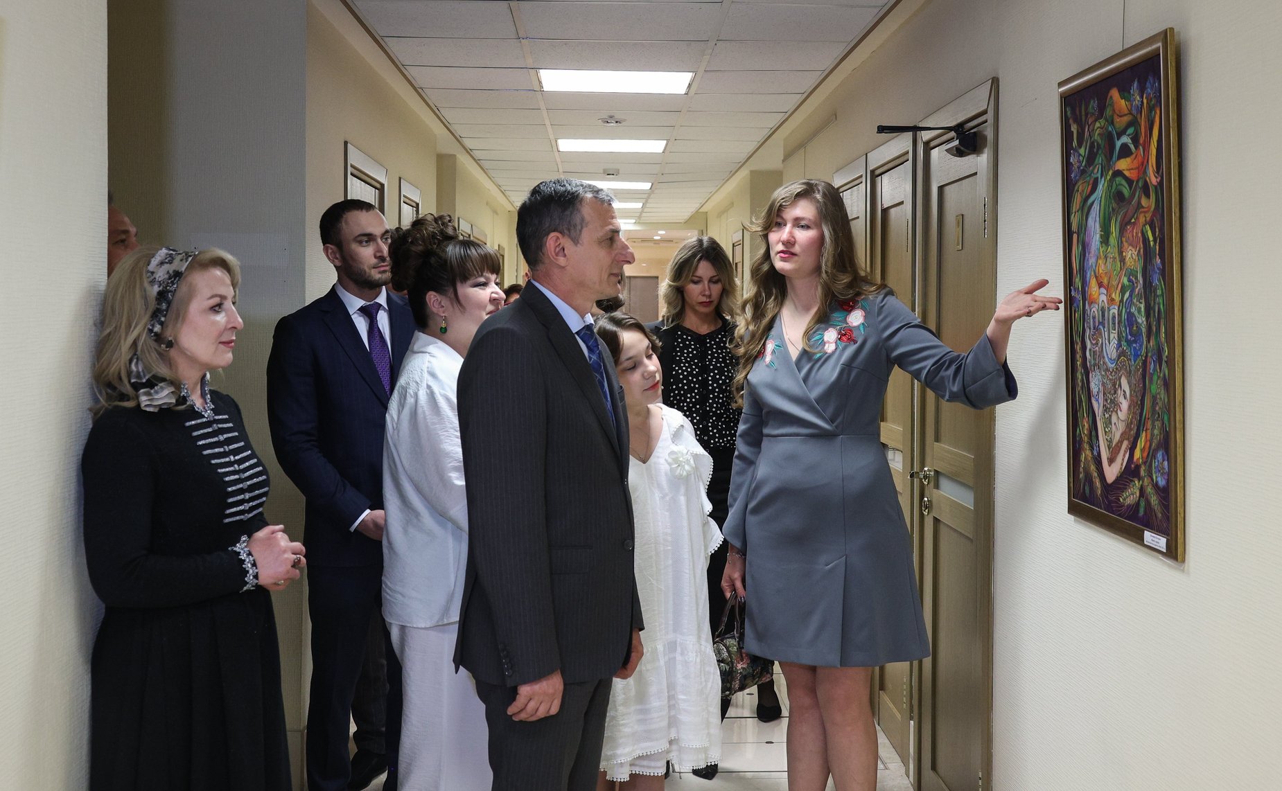 Открытие выставки картин «Культура народов России»