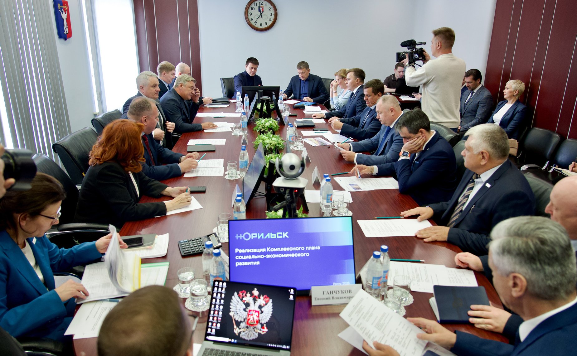 Николай Журавлёв и Инна Святенко посетили город Норильск с рабочей поездкой, посвященной мониторингу реализации Комплексного плана социально-экономического развития города до 2035 года