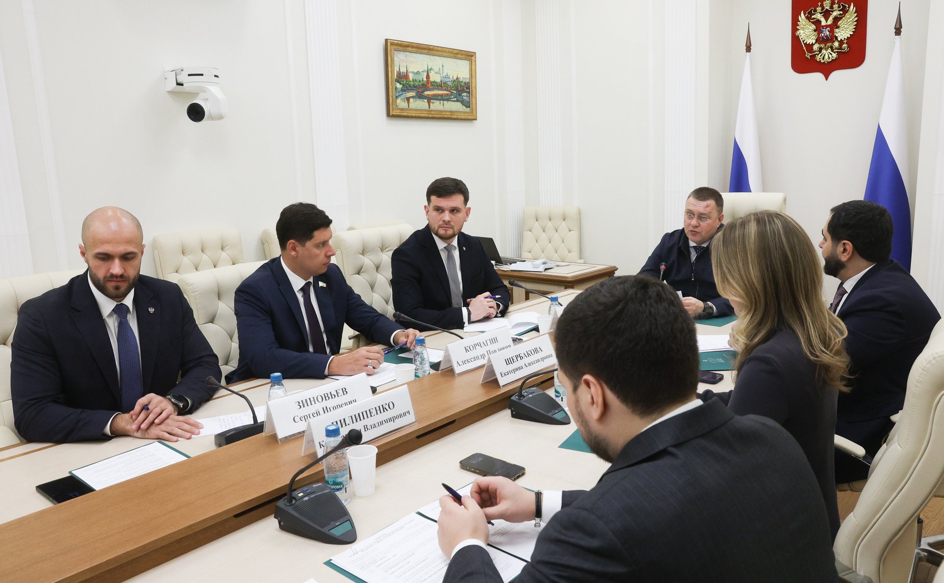 Заседание Совета Палаты молодых законодателей при Совете Федерации