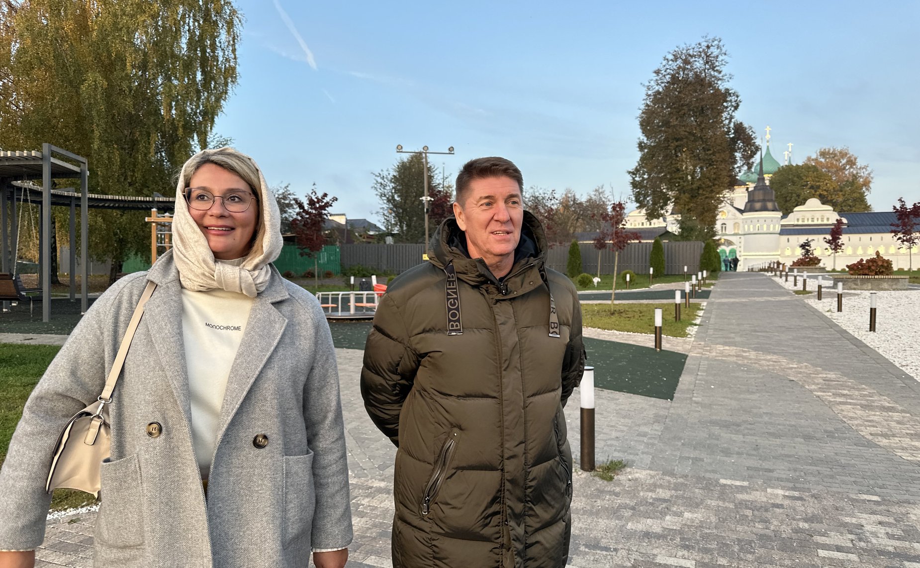 Сенаторы осмотрели площадки, отведенные под реализацию проектов комплексного развития территории и Церковь Иоанна Предтечи в Толчкове