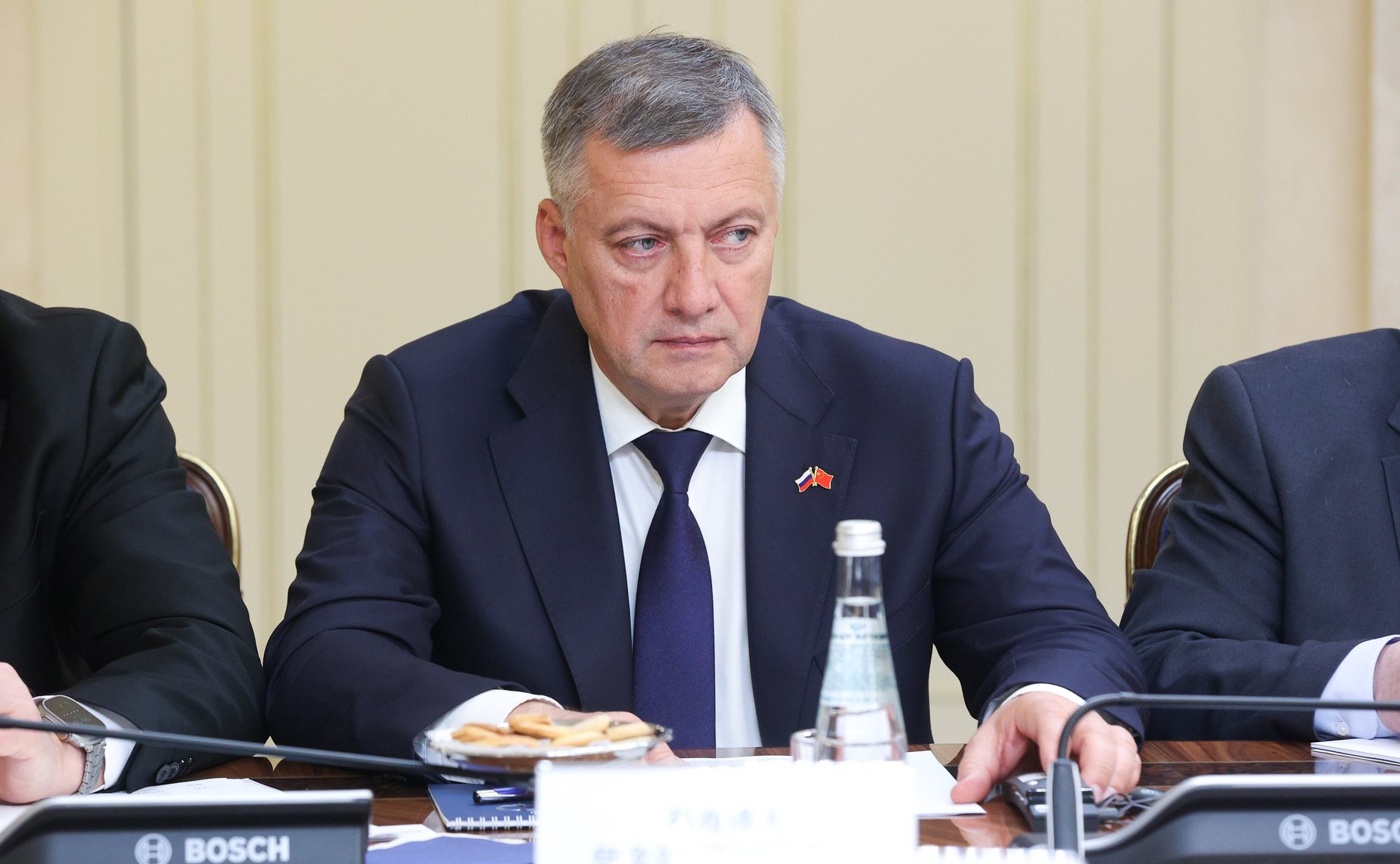Встреча Председателя Совета Федерации Валентины Матвиенко с Председателем Постоянного комитета Всекитайского собрания народных представителей (ВСНП) Китайской Народной Республики Чжао Лэцзи