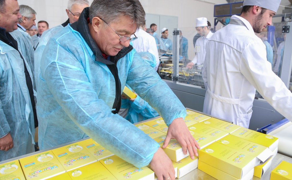 Члены делегации Совета Федерации приняли участие открытии комбинат детского питания в Ингушетии