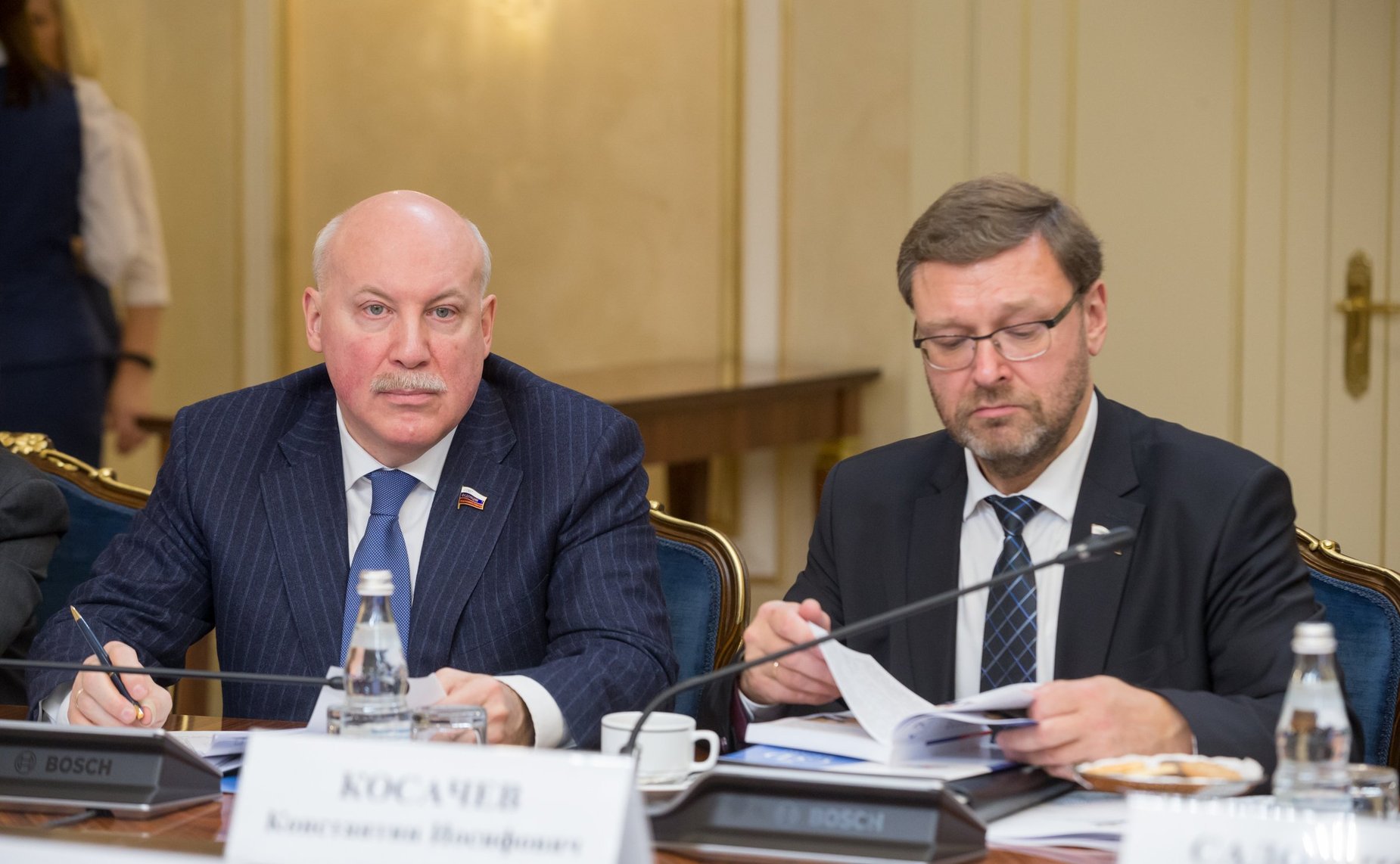 Дмитрий Мезенцев и Константин Косачев