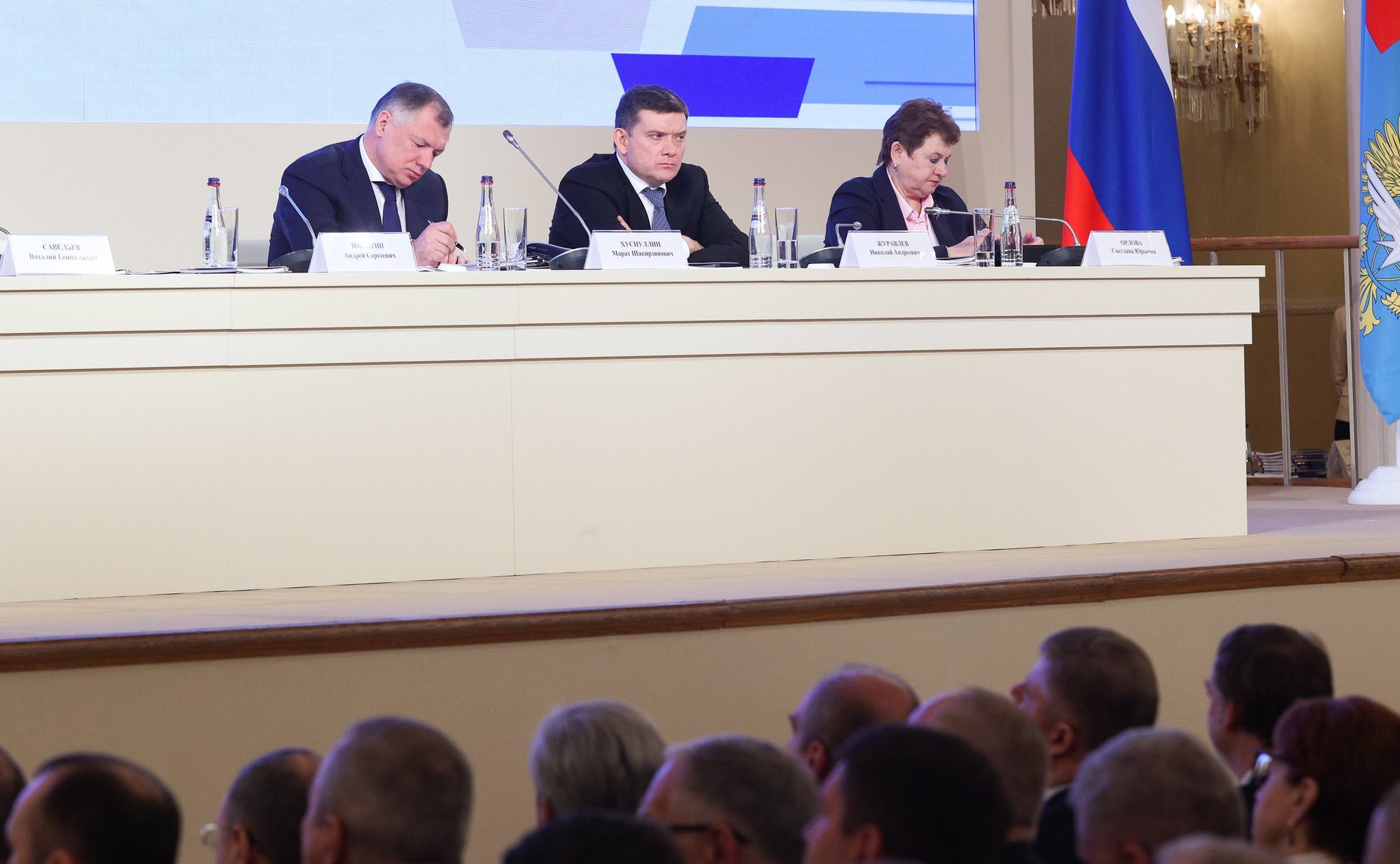 Заместитель Председателя Совета Федерации Николай Журавлев принял участие в заседании Итоговой расширенной коллегии Минтранса России