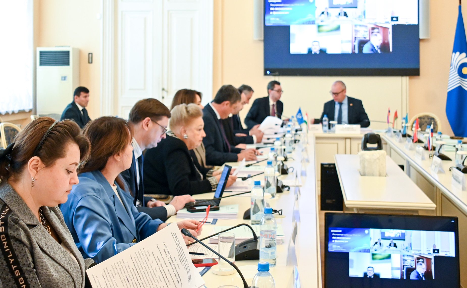 Заседание Постоянной комиссии МПА СНГ по экономике и финансам