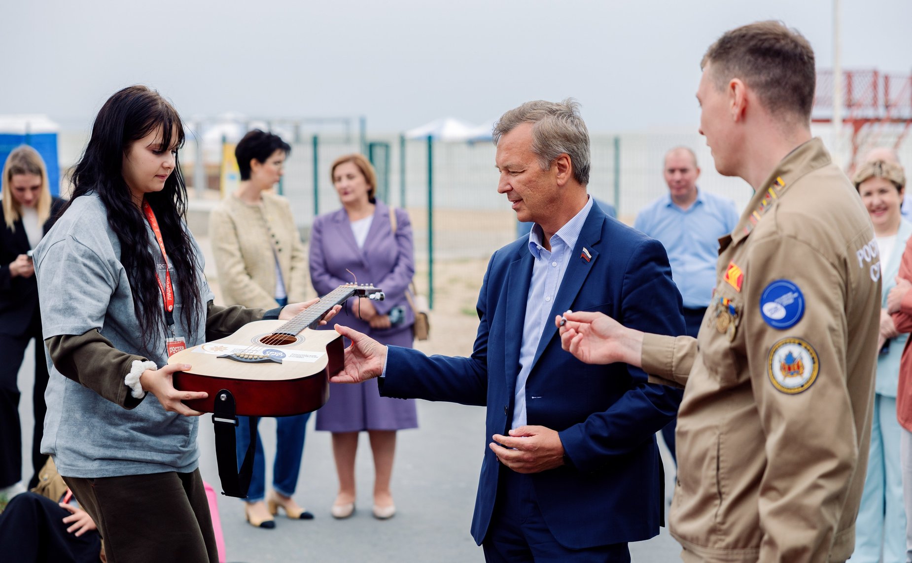 В ходе региональной поездки первый заместитель Председателя СФ Андрей Яцкин посетил ряд объектов и выступил на пленарной дискуссии Всероссийского молодежного образовательного форума «Ростов»