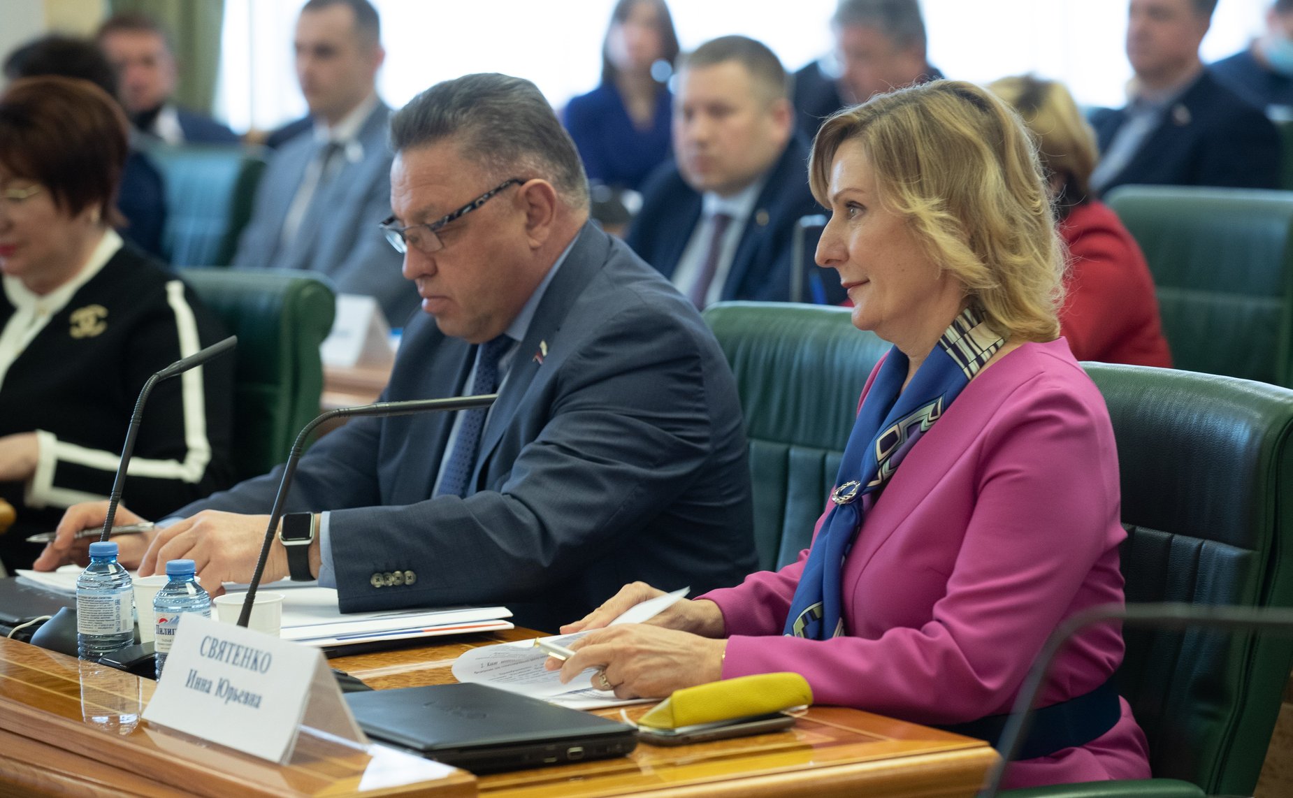 Встреча сенаторов РФ с Министром сельского хозяйства РФ Дмитрием Патрушевым в рамках подготовки «правительственного часа» на 502-м заседании Совета Федерации