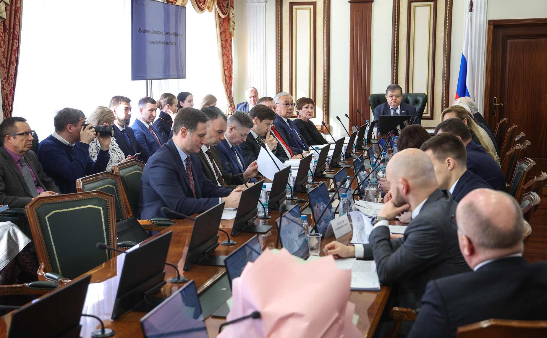 Заседание Комитета Совета Федерации по международным делам